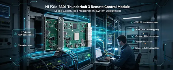NI-PXIe-8301-Remote Control Module -news1-2-1 NI-PXIe-8301-Remote Control Module -news1-2-1