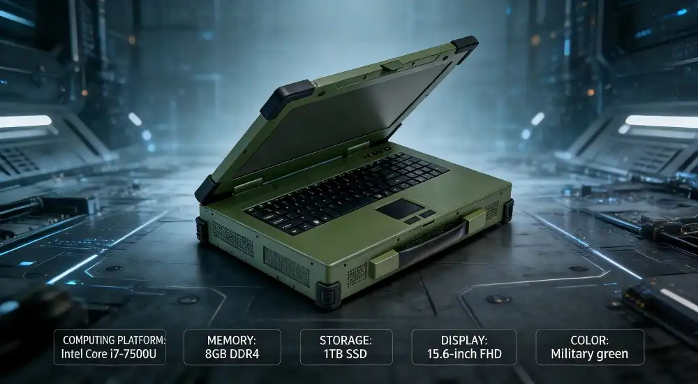 Rugged portable industrial PC Rugged portable industrial PC