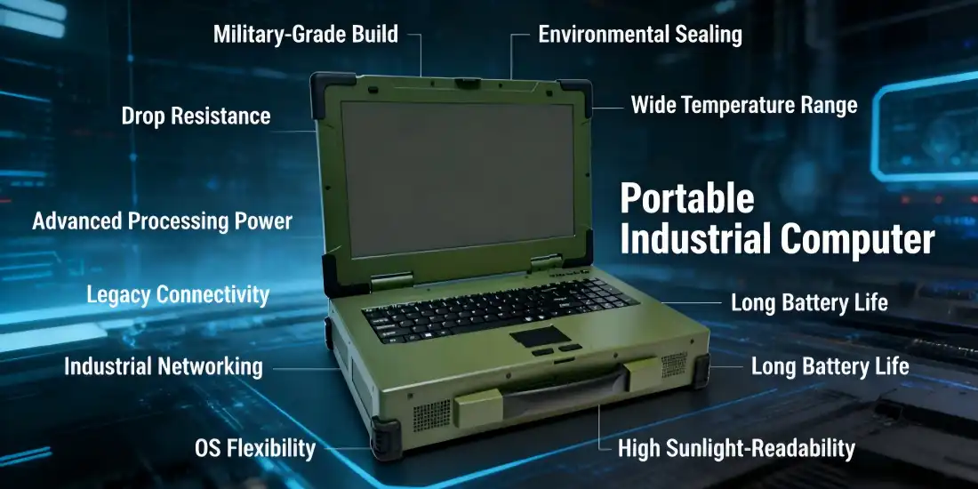 Portable Industrial Computer Portable Industrial Computer