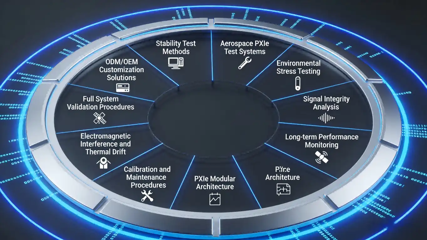 PXIe test system PXIe test system