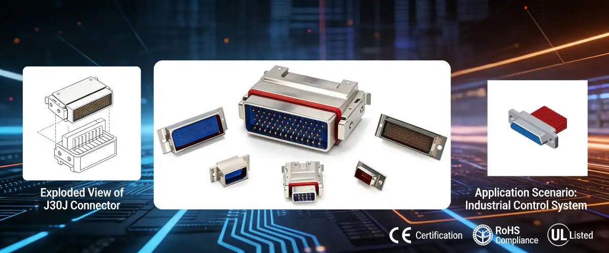 J30J Rectangular Connector