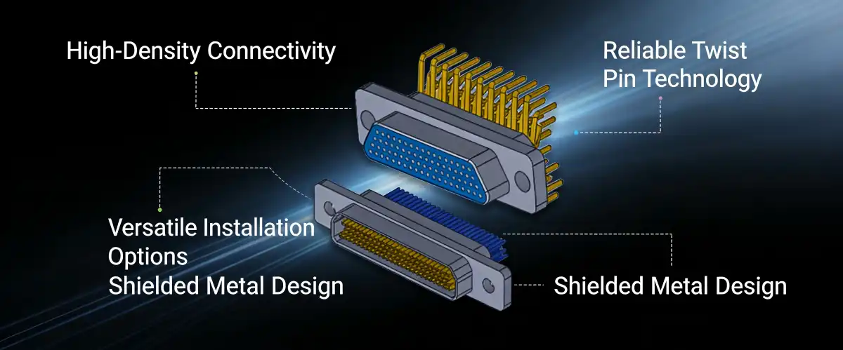 J30J Rectangular Connectors J30J Rectangular Connectors