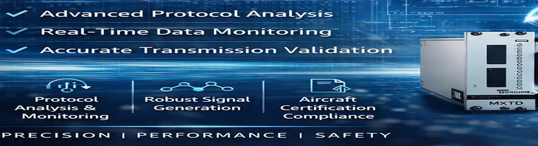 ARINC 429 avionics test module