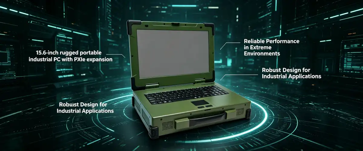 15.6-inch rugged portable industrial PC