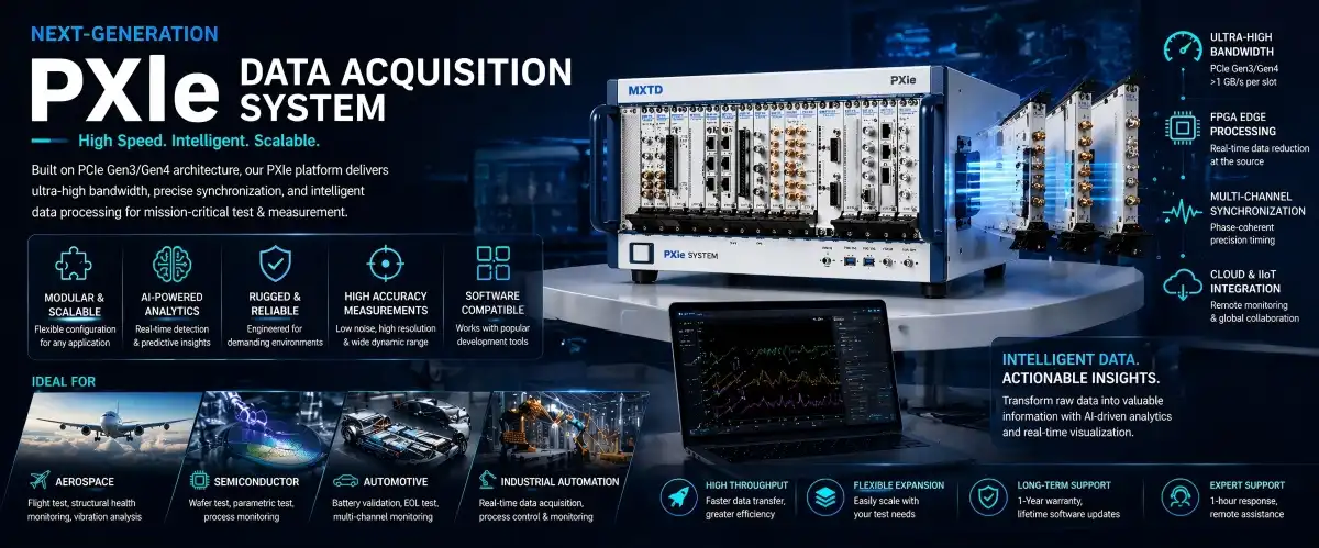 PXIe data acquisition system