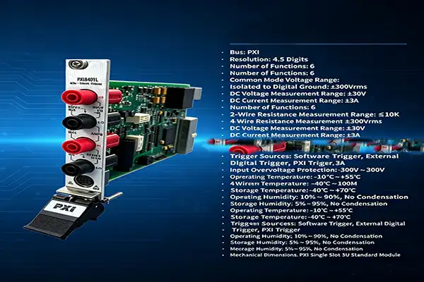 PXI3401L-4point5 digit board DMM