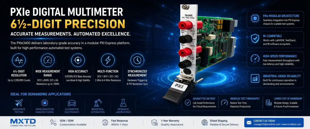 PXIe Digital Multimeter