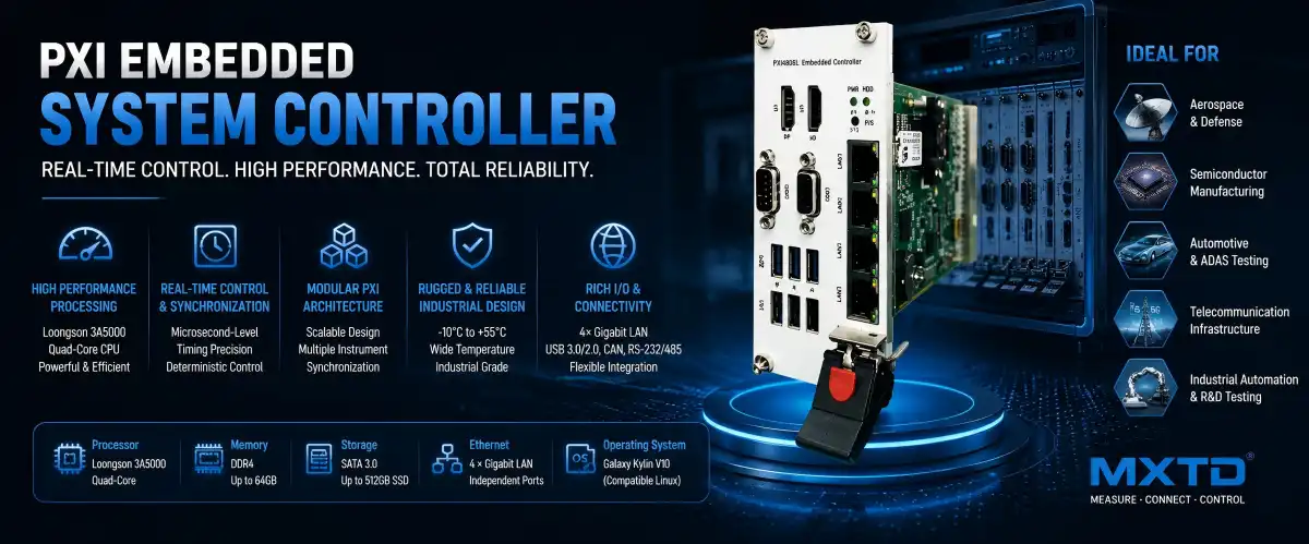 PXI Embedded System Controllers PXI Embedded System Controllers