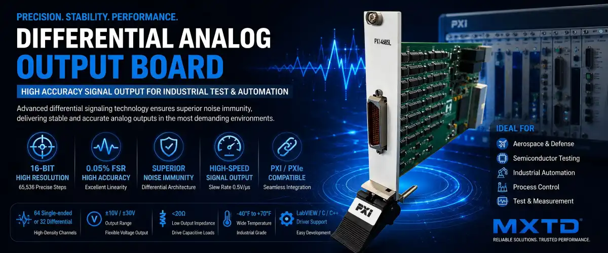 Analogue Output Boards Analogue Output Boards