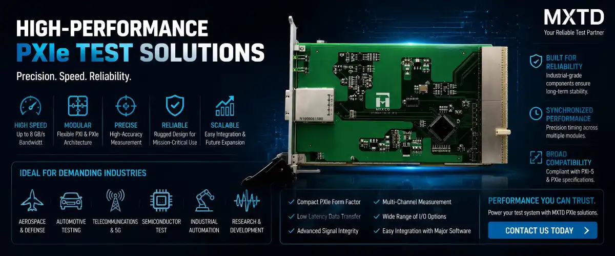 PXIe test systems