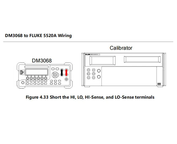 DM3068 multimeter-Calibration-xi1