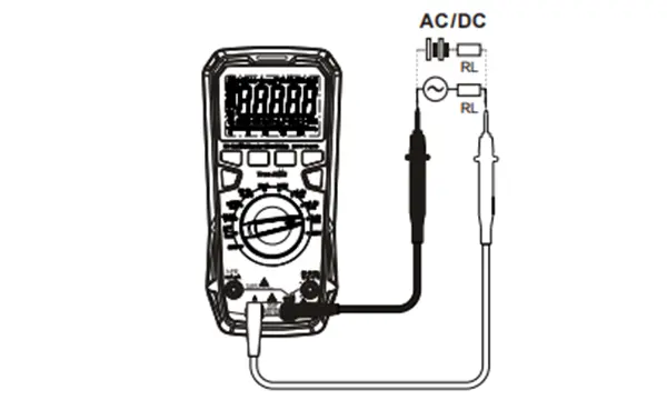 UT61B+ multimeter-ACDC current-xi-1