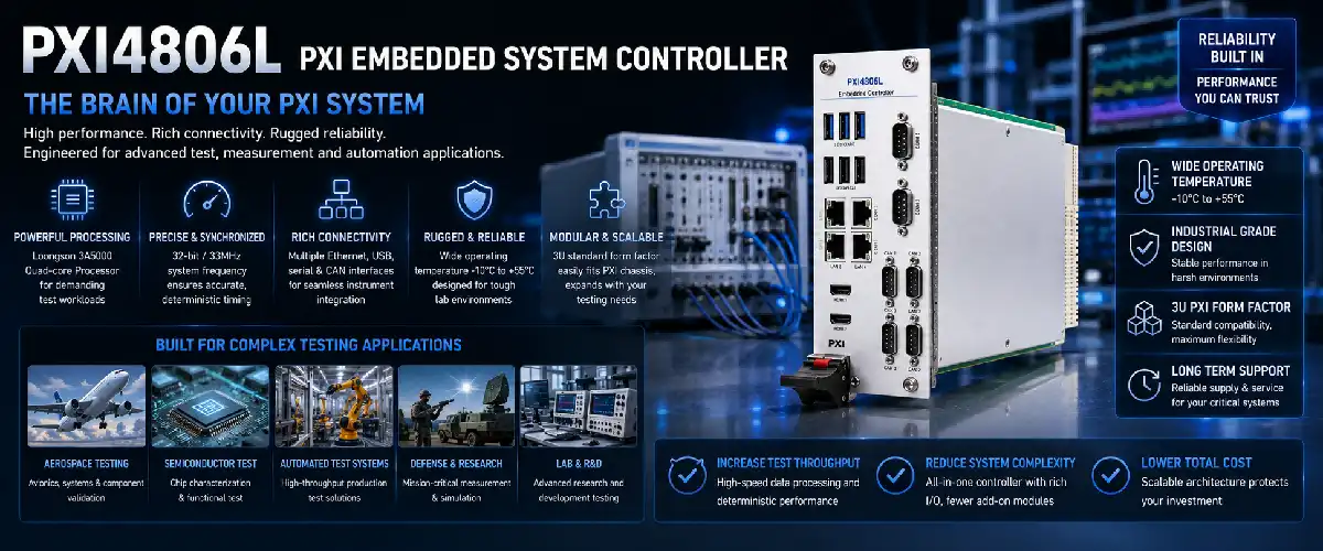 PXI Embedded System Controller PXI Embedded System Controller