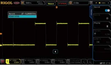 MSO5104-Oscilloscope-Up to 450,000 Frames