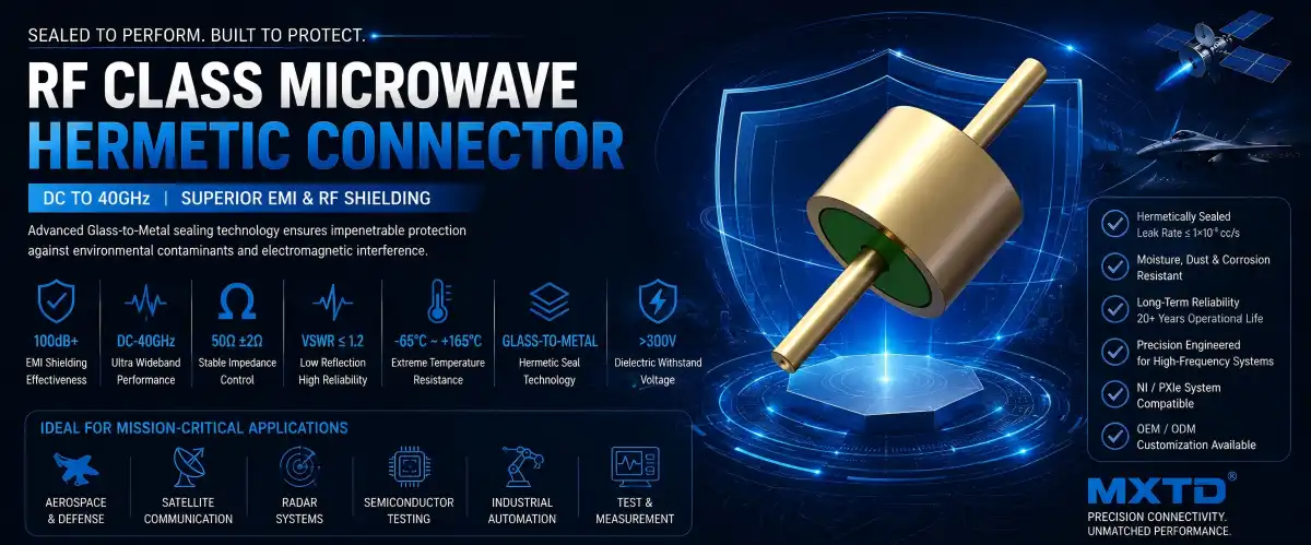 RF Class Microwave Hermetically Sealed Insulator Connector RF Class Microwave Hermetically Sealed Insulator Connector