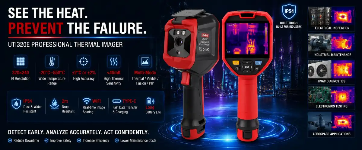 20260626UTI320E Handheld Infrared Thermal Imager