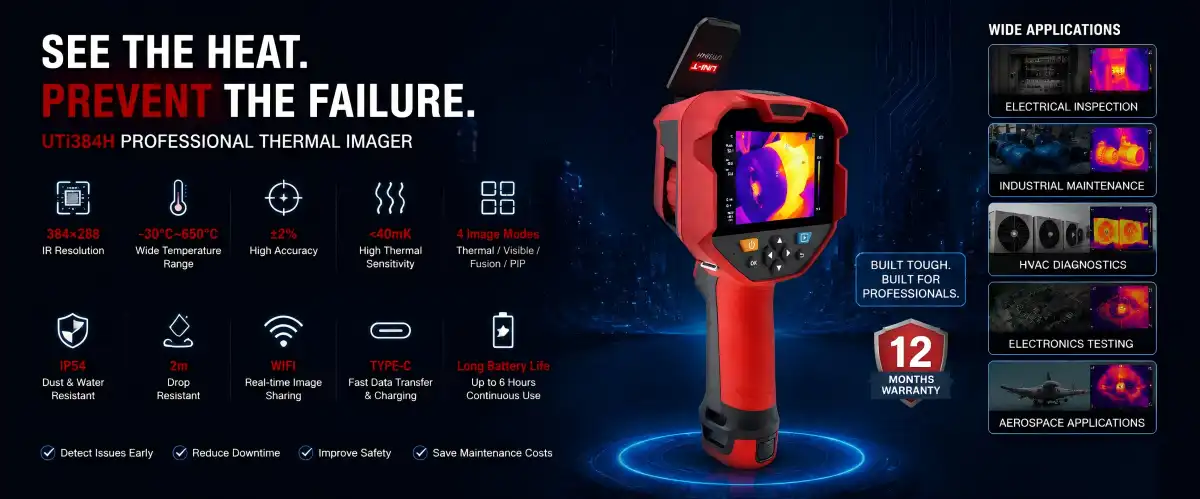 UTi384H Thermal Imager UTi384H Thermal Imager
