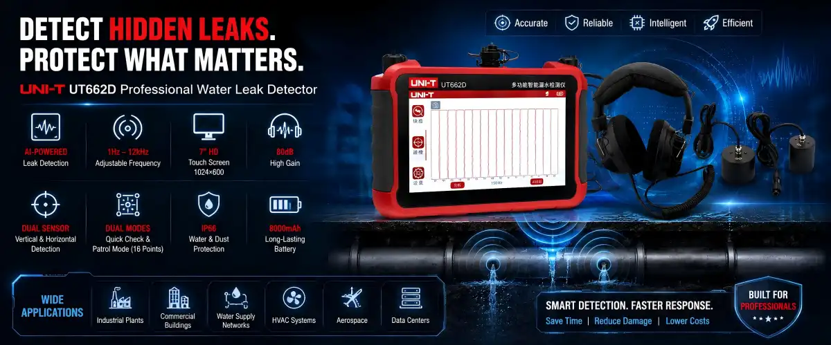UT662D Water Leak Detector