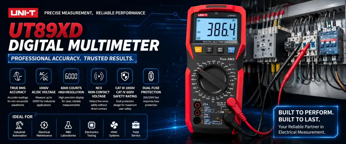UT89XD NCV Digital Multimeter