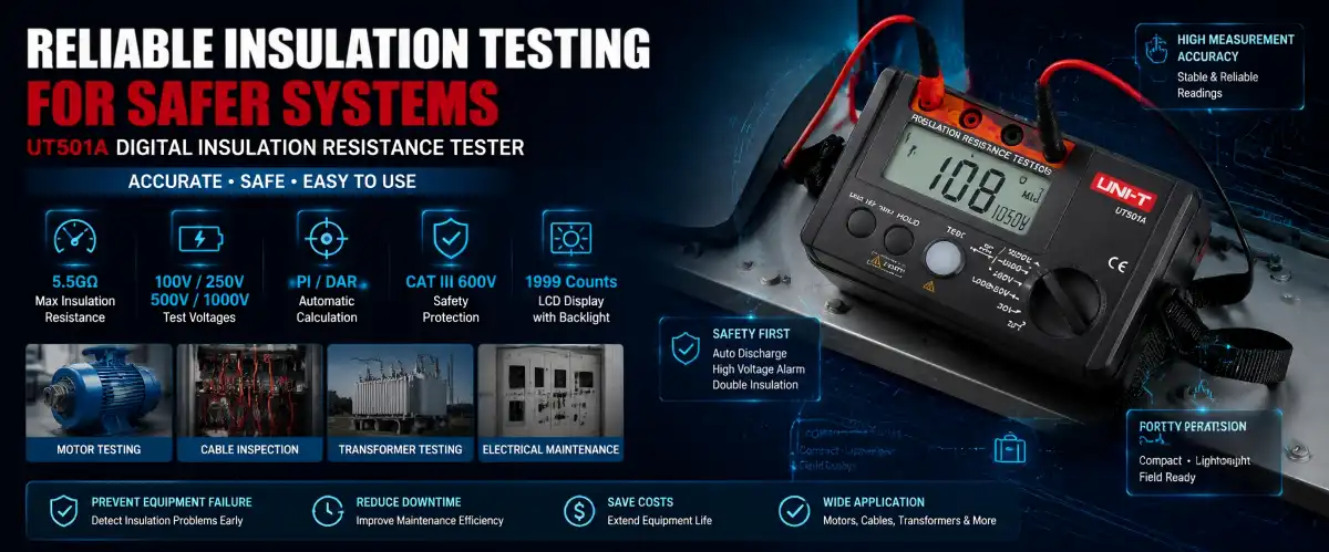 UT501A Insulation Resistance Tester UT501A Insulation Resistance Tester