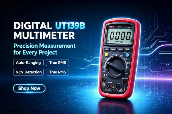 Compare UT139B True RMS VFD Test Multimeter for Professional Use