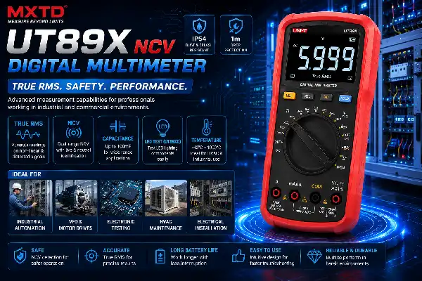 Top Benefits of UT89X NCV Multimeter for Technicians