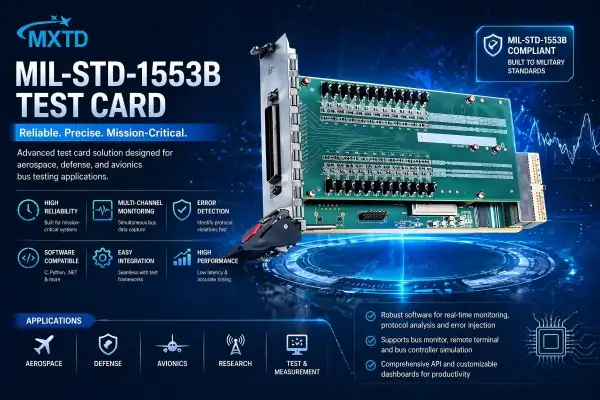 What Software Works with MIL-STD-1553B Test Cards?