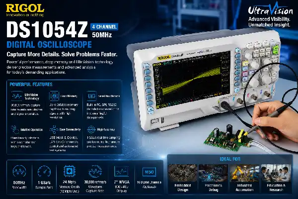 What Features Make DS1054Z Digit Wave Generator 4 Channel Stand Out?