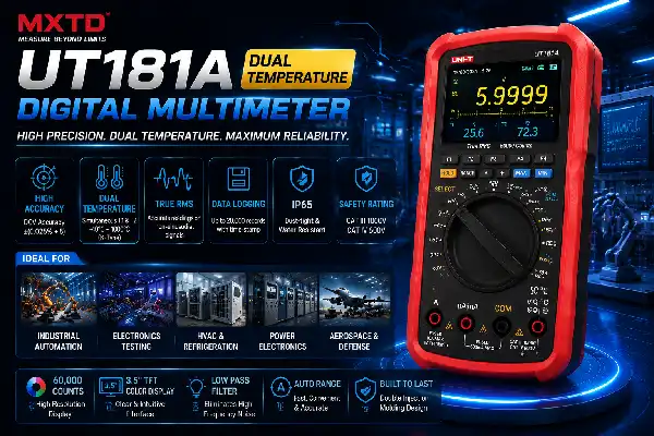 UT181A Multimeter Dual Temperature Buying Guide for Engineers