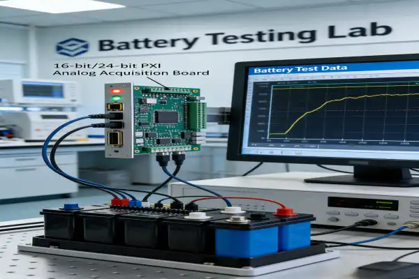 16-bit vs 24-bit PXI analog boards: Which is cost-effective for battery testing?