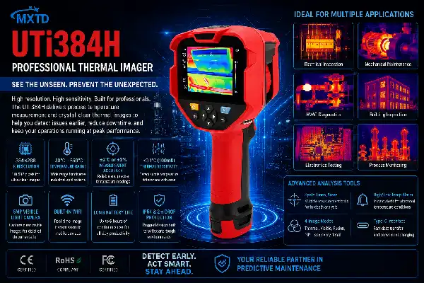 Can UTi384H Thermal Imager Improve Predictive Maintenance?