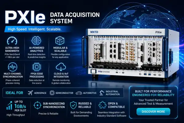 PXIe Data Acquisition System Trends: What’s Next?