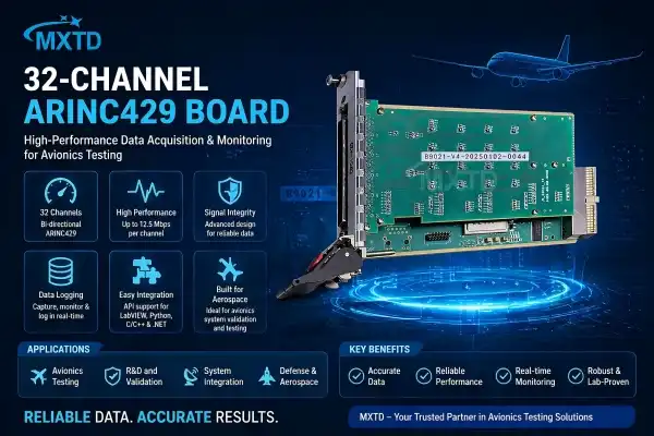 What Makes 32-Channel ARINC429 Boards Ideal for Lab Testing?