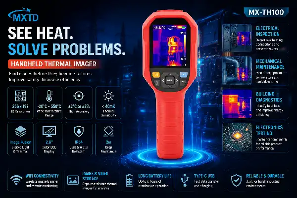 UTI260B Heavy Duty Infrared Thermal Camera: Key Features Explained