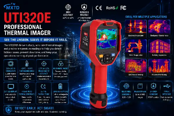 How Accurate Is the UTI320E Handheld Infrared Thermal Imager in Industry?