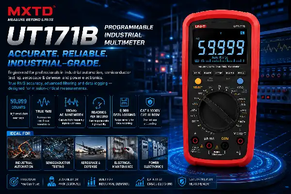 Best UT171B Programmable Industrial Multimeter for Industry Use