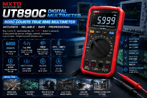 UT890C Digital Multimeter 6000 Count Supplier Buying Guide