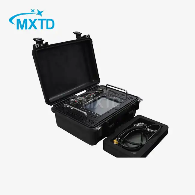 Portable system simulator inspection station